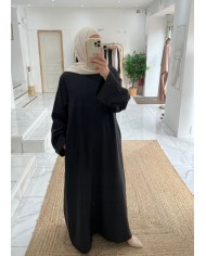 Abaya basic noir Tall