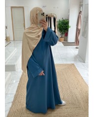 Abaya basic kaki Tall