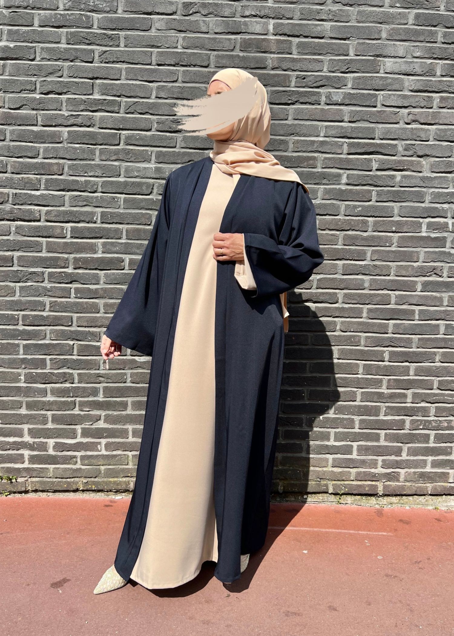 Kimono basic marine Kimono basic marine