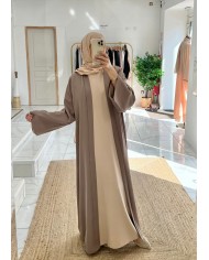 Kimono basic taupe