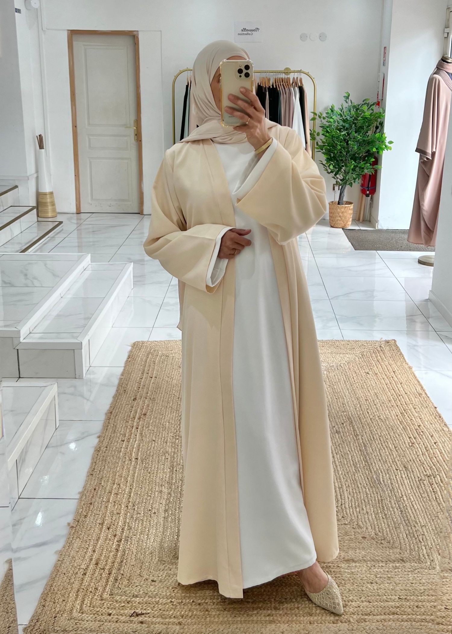 Kimono basic crème Kimono basic crème